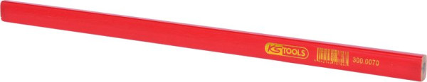 Stolárska ceruzka KS Tools, červená, HB, 300.0070