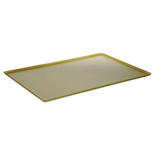 Schneider vitríny/pultové podnosy "zlaté", hliník, elox, 200 x 600 x 20 mm, 154074