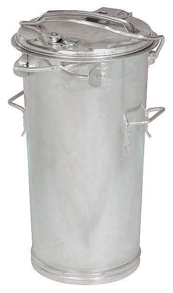 Systémový odpadkový kôš Renner 50 l, s uzamykacou konzolou, Ø (hore) cca 387 mm, Ø (dole) cca 305 mm, žiarovo pozinkované, bezprašné vyprázdňovanie, 2033-00