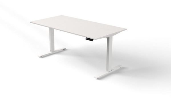 Sedací/stojací stôl Kerkmann Š 1600 x H 800 mm, elektricky výškovo nastaviteľný od 720-1200 mm, Move 3, biely, 10380510