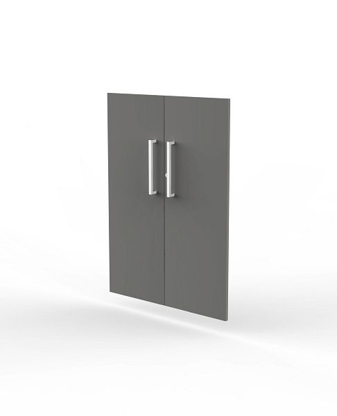 Kerkmann vchodové dvere 3 OH, tvar 4, Š 760 x H 16 x V 1040 mm, grafit, 13461112