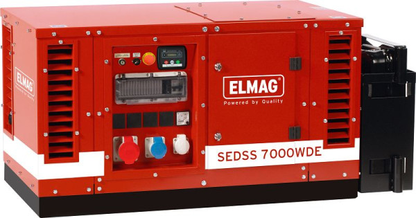 Elektrocentrála ELMAG SEDSS 7000WDE, s motorom HATZ 1B40 (odhlučnená), 53226
