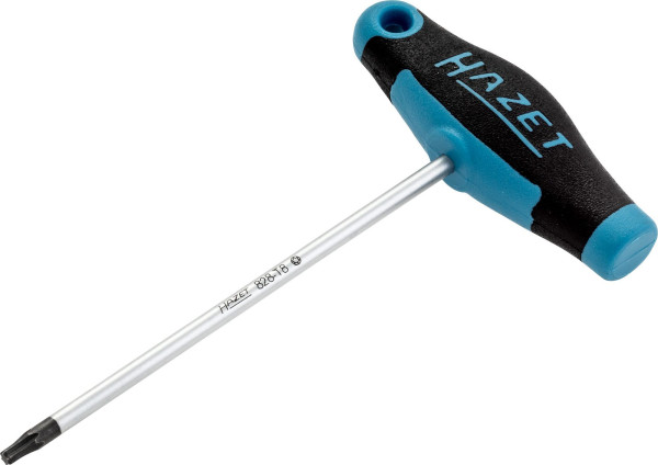 Hazet skrutkovač, s T-rúčkou, vnútorný profil TORX®, T8, 828-T8