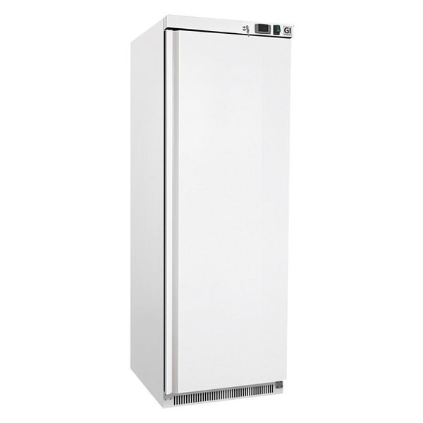 Gastro-Inox biela oceľová chladnička 400 litrov, staticky chladená s ventilátorom, čistý objem 360 litrov, 201.104