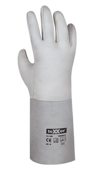 teXXor zváračské rukavice "ARGON II", veľkosť: 10, balenie: 120 párov, 1229-10