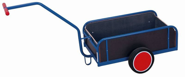 Ručný vozík VARIOfit s bočnou stenou, vonkajšie rozmery: 1 600 x 770 x 860 mm (ŠxHxV), zu-1283