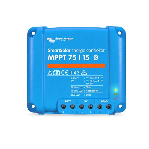 Solárny regulátor nabíjania Victron Energy MPPT SmartSolar 75/15, 321553