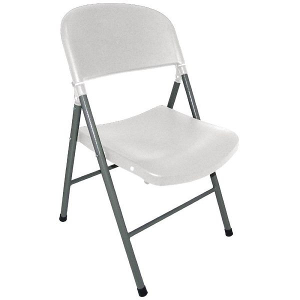 Skladacie stoličky Bolero biele, PU: 2 kusy, CE692