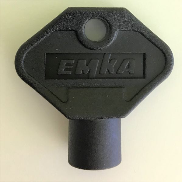 ELMAG kľúč pre ovládaciu skrinku '3-hranná veľkosť 8', pre riadiace skrine elektrocentrály, čiastočne pre ovládacie panely na elektrocentrálach, 9503028