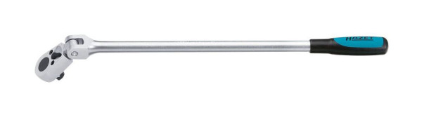 Obojstranná račňa Hazet, dlhá, s kĺbom, plný štvorcový 12,5 mm (1/2 palca), 916GL