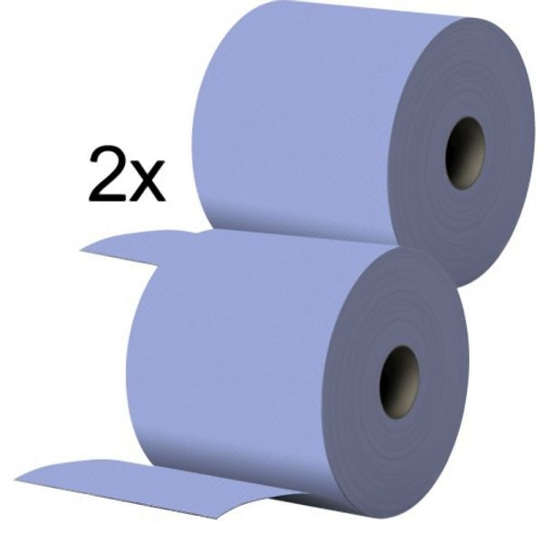 Čistiaca utierka na papier Karl Dahm modrá, 2x1000 listov, 24062