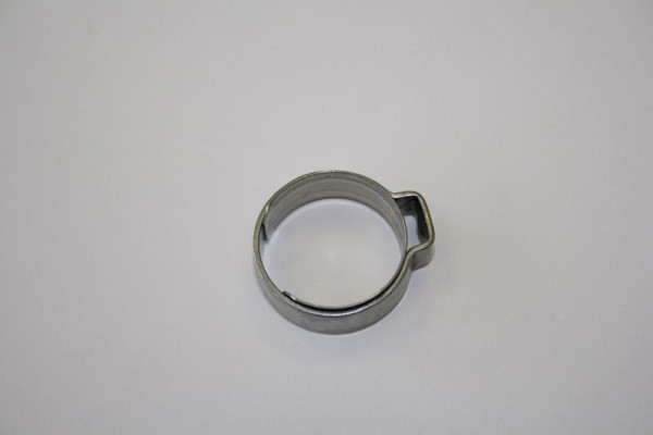 OETIKER 1-ušná svorka s ložiskovým krúžkom, 9,0 mm (nehrdzavejúca oceľ), 42158