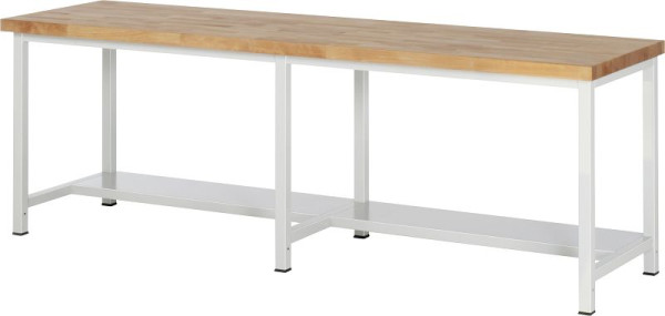 Pracovný stôl RAU séria 8000 - model 8000-3, Š2500 x H700 x V840 mm, 03-8000-3-257B4S.12
