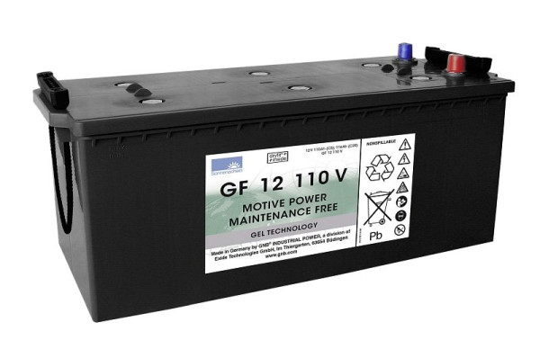 EXIDE batéria GF 12110 V, Dryfit trakcia, absolútne bezúdržbová, 130100012