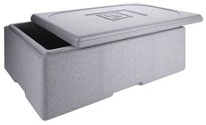 Contacto Thermobox EPS GN 1/1, 45 l 60 x 40 x 33 cm, sivý, 6832/330