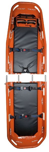 Vysokovýkonný záchranný žľab Skylotec 2-dielny ultraBASKET STRETCHER, vyrobený z plastu (ABS), SAN-0087-2