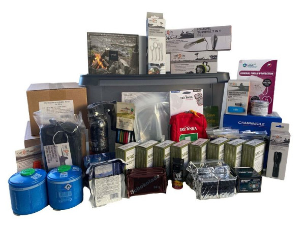 Preventívny a núdzový skladový box civilnej ochrany MBS "Home", 534115