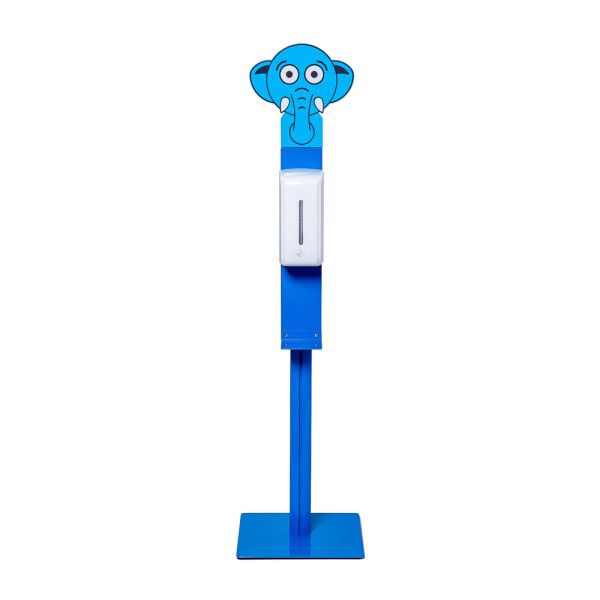 Showdown Displays Detský dezinfekčný stojan s automatickým dávkovačom, modrý, HSAKIDBLUE