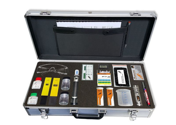 Testovací kufrík Hamma na testovanie chladiaceho maziva exkluzívne, 2201002