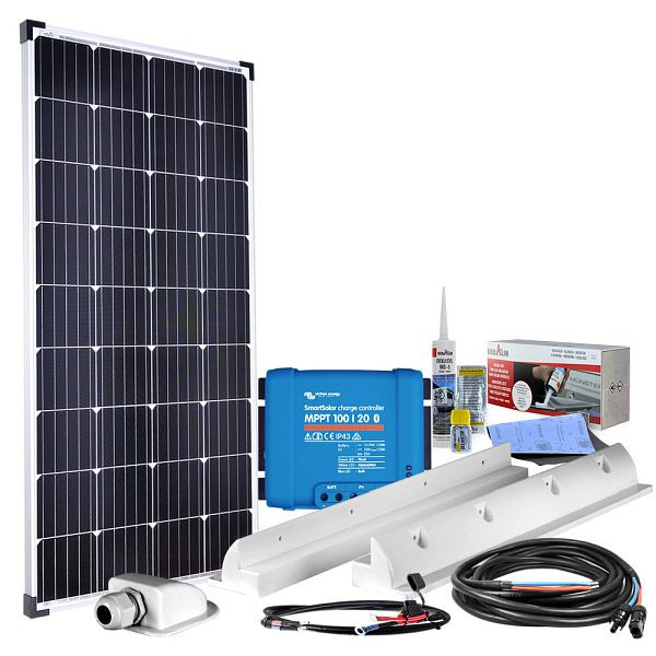 Solárny systém pre karavany Offgridtec mPremium+ XL 150W 12V MPPT, 4-01-012405
