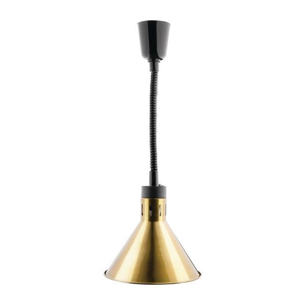 Výsuvná kónická tepelná lampa Buffalo so zlatým povrchom, DY465
