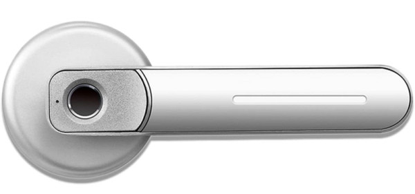 SOREX FLEX Easy Bluetooth kľučka dverí s odtlačkom prsta, strieborná, BH104200