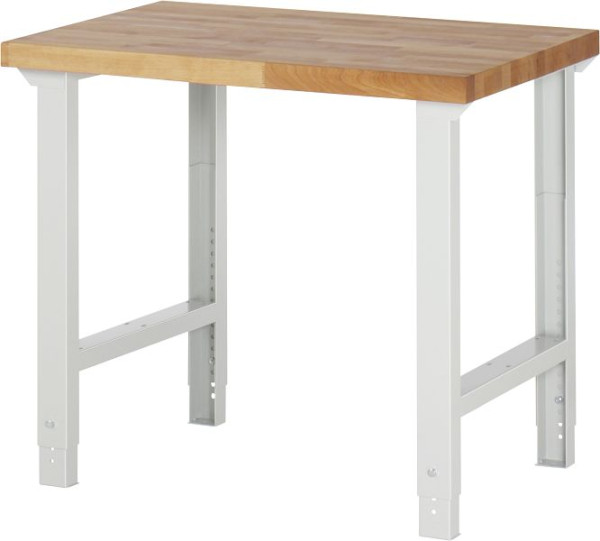 Pracovný stôl RAU séria 7000 - model 7000-1, Š1000 x H700 x V790-1140 mm, 03-7000-1-107B4H.12