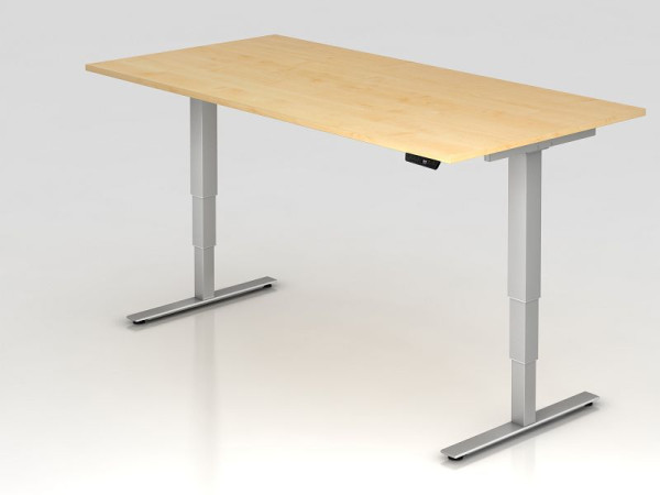 Hammerbacher elektrický sedací stôl 200x100cm javor, pracovná výška 63,5 -128,5 cm, VXDSM2E/3/S