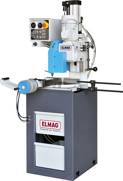 ELMAG kotúčová píla na kov, VS 315-PL, 17/34 ot./min 'pneumatická', vrátane čističa triesok pre rozstup zubov T 6, 78041