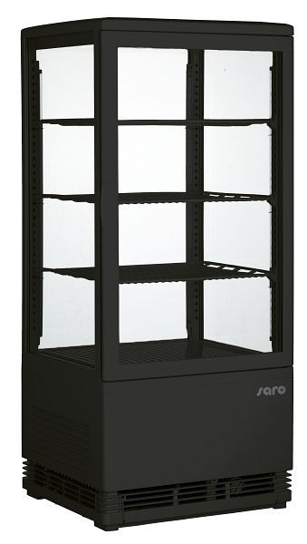 Chladiaca vitrína Saro model SC 80 čierna, 330-1009