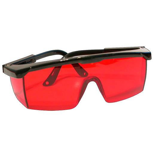 Laserové okuliare CONDTROL, červené Pre lepšiu viditeľnosť červeného laserového bodu, 1-7-005