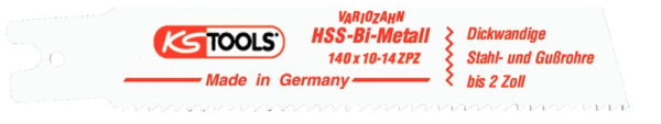 KS Tools vratný pílový kotúč Rems, HSS bimetal, 140 mm, 2,5 mm, balenie 5 ks, 129.4483