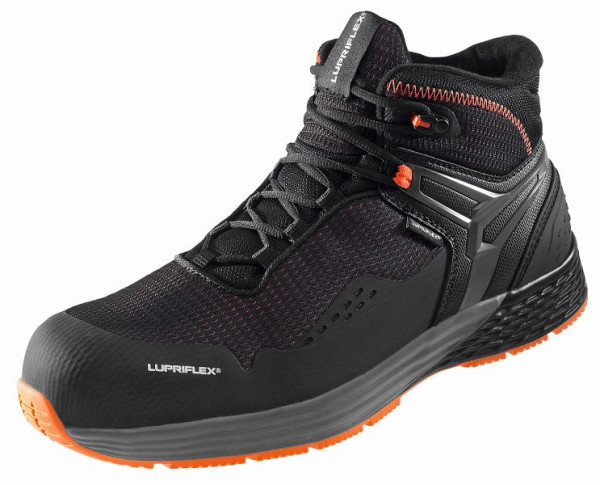 Lupriflex Techno Mid, vodeodolné stredne vysoké bezpečnostné topánky, veľkosť 43, PU: 1 pár, 5-550-43