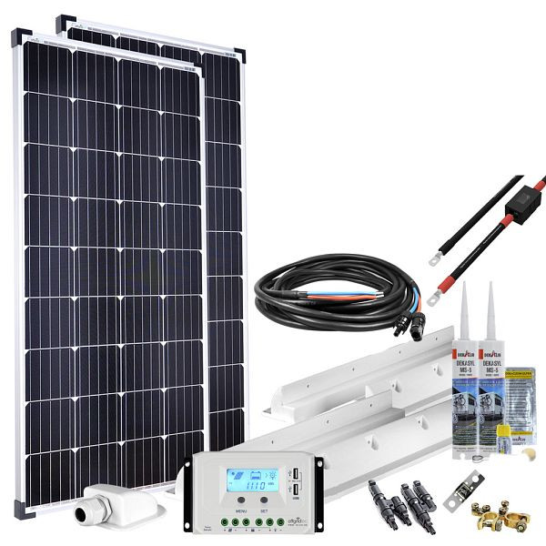 Solárny systém pre obytný automobil Offgridtec mPremium XL-300W 12V, 4-01-010960