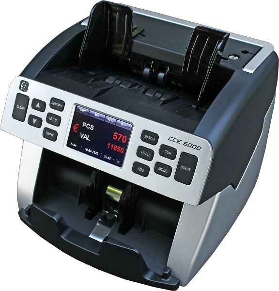 Stroj na počítanie bankoviek CCE 6000, až 1 500 bankoviek za minútu, AC060001