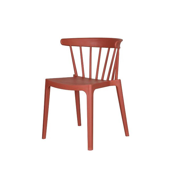 VEBA Windson stohovacia stolička terakota, polypropylén, 54x53x75 cm (DxŠxV), 50905