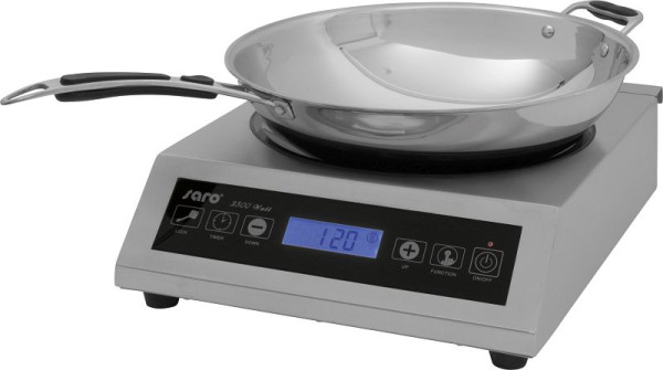Indukčná varná doska Saro wok vrátane wok model LOUISA, 360-3000