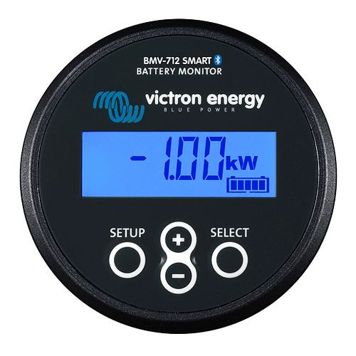 Batériový monitor Victron Energy BMV-712 Black Smart, 321856