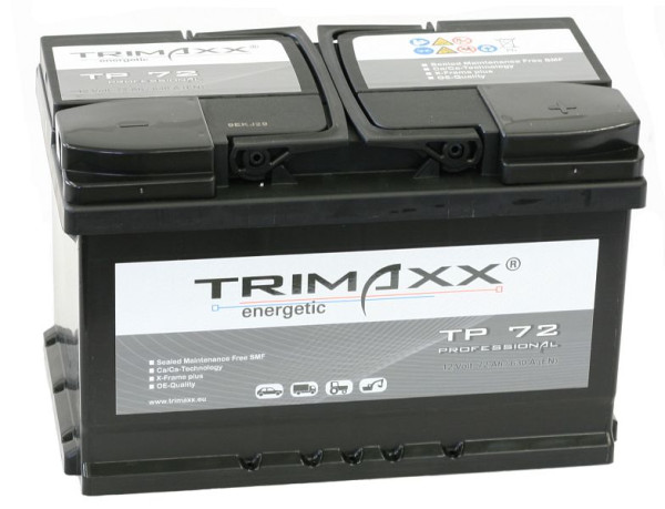 IBH TRIMAXX energetická "Professional" TP72 na štartovaciu batériu, 108 009400 20