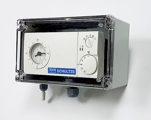 Schultze Easy 1-ECO, elektronický hodinový termostat do vlhkých priestorov - krytie IP67, 1-ECO