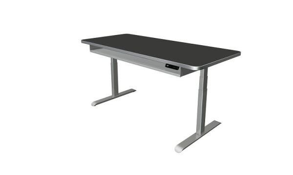 Stojací/sedací stôl Kerkmann Move 4 Premium, Š 1800 x H 800 mm, elektricky výškovo nastaviteľný od 620-1270 mm, antracit, 10320513