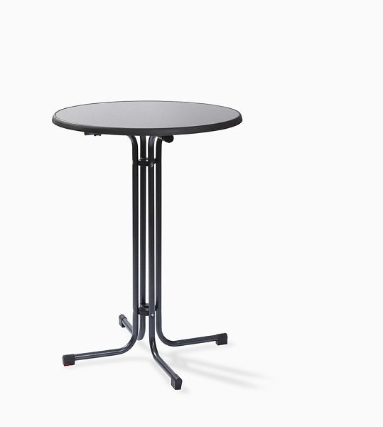 VEBA barový stôl Berlin antracit Ø 70 cm, P15370