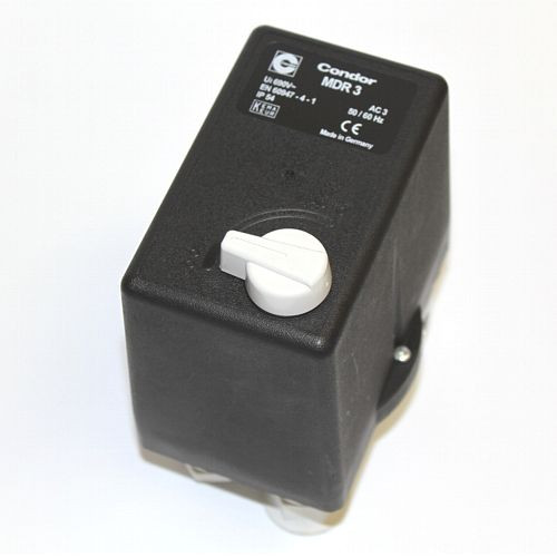 AEROTEC tlakový spínač MDR3 - 400V - 10 bar - 6,3-10A - 3/8 palca IT - 3 výstupy 1/4 palca IT, 9063057
