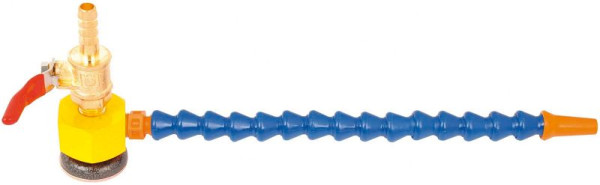 Magnet ELMAG s flexibilnou hadicou chladiacej kvapaliny, dĺžka segmentu, vrátane trysky 210 mm, pripojenie hadice Ø 9 mm, 16099