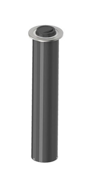 Plastový dávkovač veka Lölsberg, dlhá montáž na pult, priemer veka cca 79-90 mm, dĺžka trubice cca 600 mm, vrátane sady silikónových krúžkov, 990 010