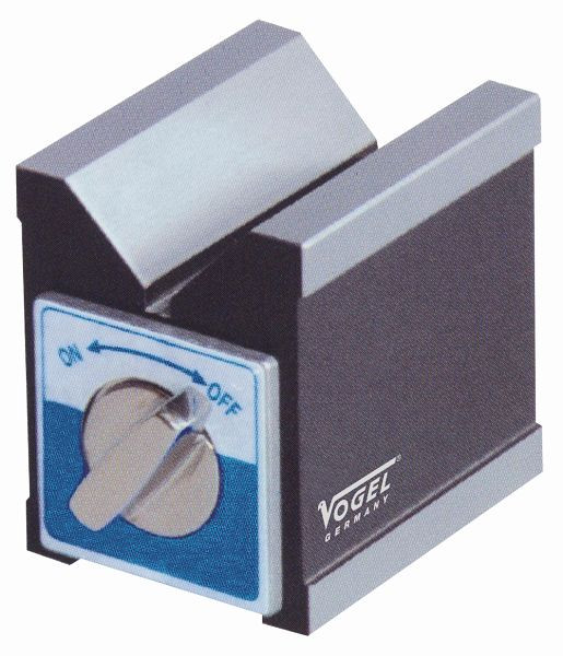 Vogel Germany magnetický, merací a upínací hranol, kalený, pre hriadele Ø 6 - 30 mm, 70 x 60 x 73 mm, 331002