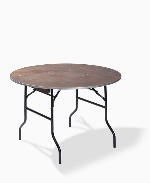 VEBA banketový stôl/rozkladací stôl drevený okrúhly Ø 152 cm, 20152