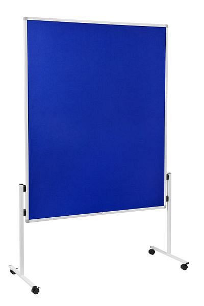 Legamaster moderačná doska ECONOMY pevná, potiahnutá plsťou, modrá 150x120 cm, 7-209100