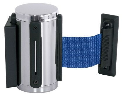 Ochranná páska Contacto, modrá vrátane nástenného držiaka, 1600/920
