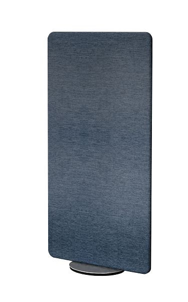 Kerkmann textilný prvok Metropol otočný, Š 800 x H 450 x V 1700 mm, modrý, 45697317